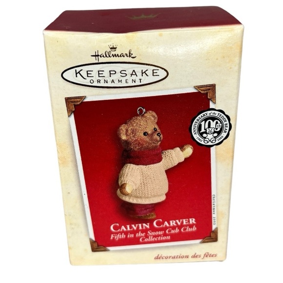 Hallmark Keepsake Ornament Calvin‎ Carver NIB - Picture 1 of 4